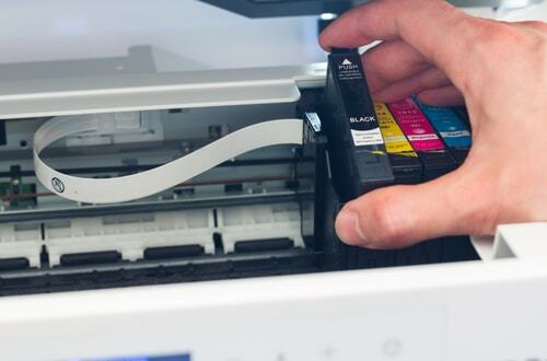 Computer printer ink clearance refills